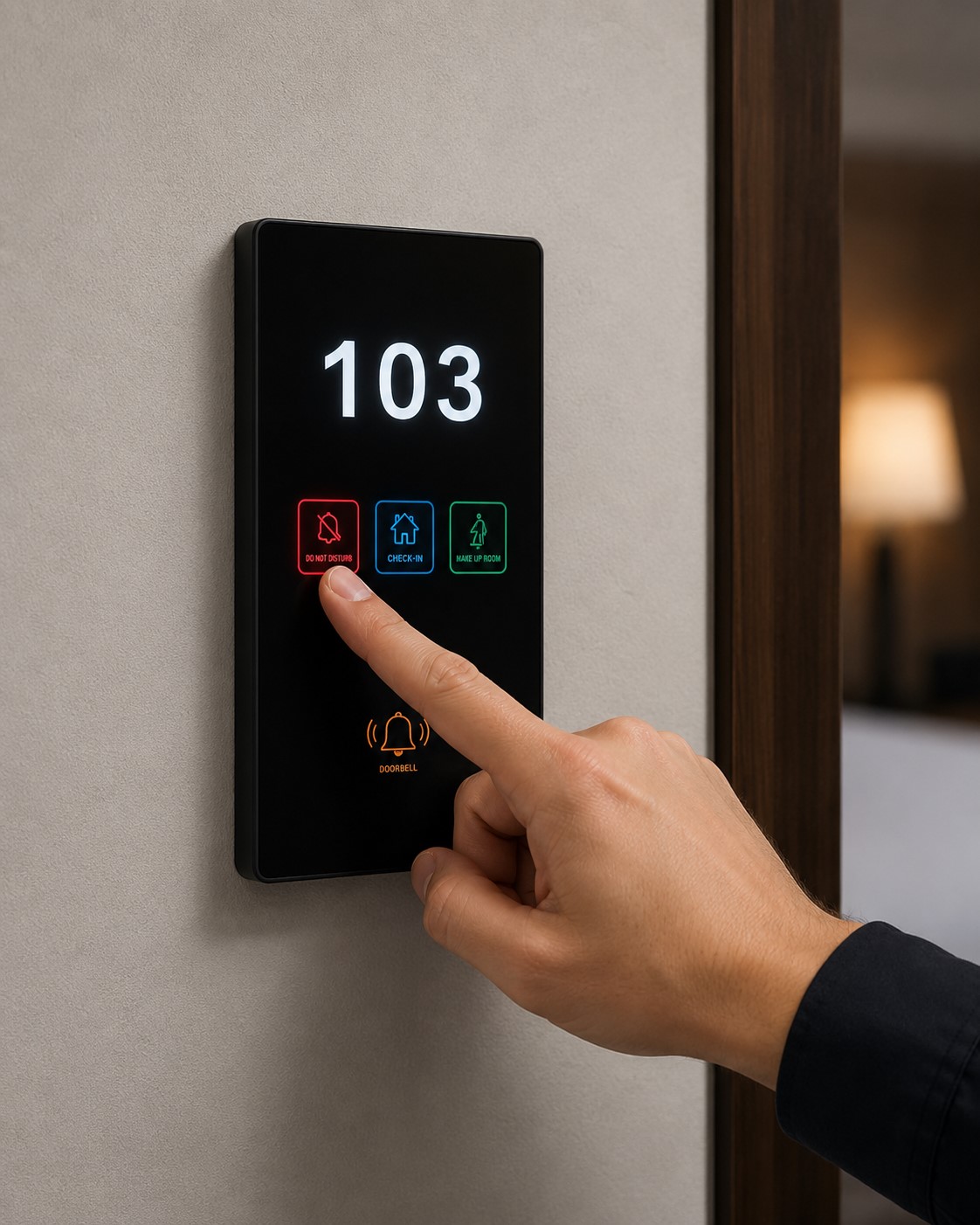 Inner room control panel placeholder